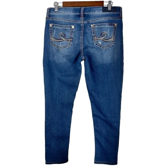 SEVEN7 WOMEN'S SKINNY EASY FIT JEANS - Picture 2 of 15